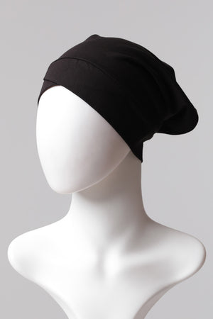 Çapraz Boru Bone - Siyah