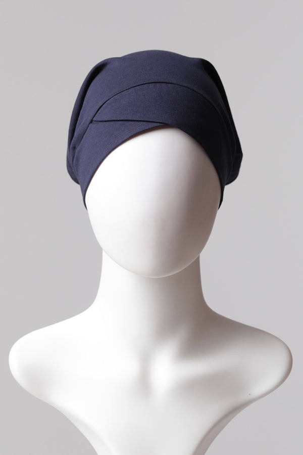 Çapraz Boru Bone - Lacivert