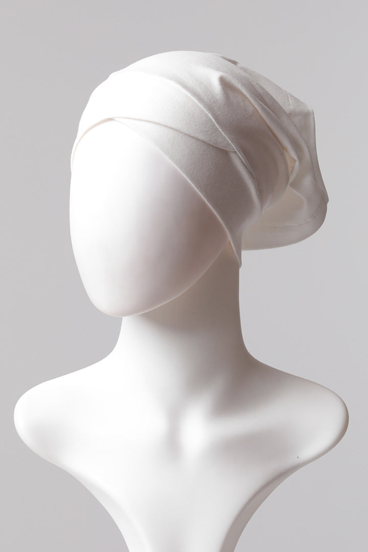 Çapraz Boru Bone - Ekru