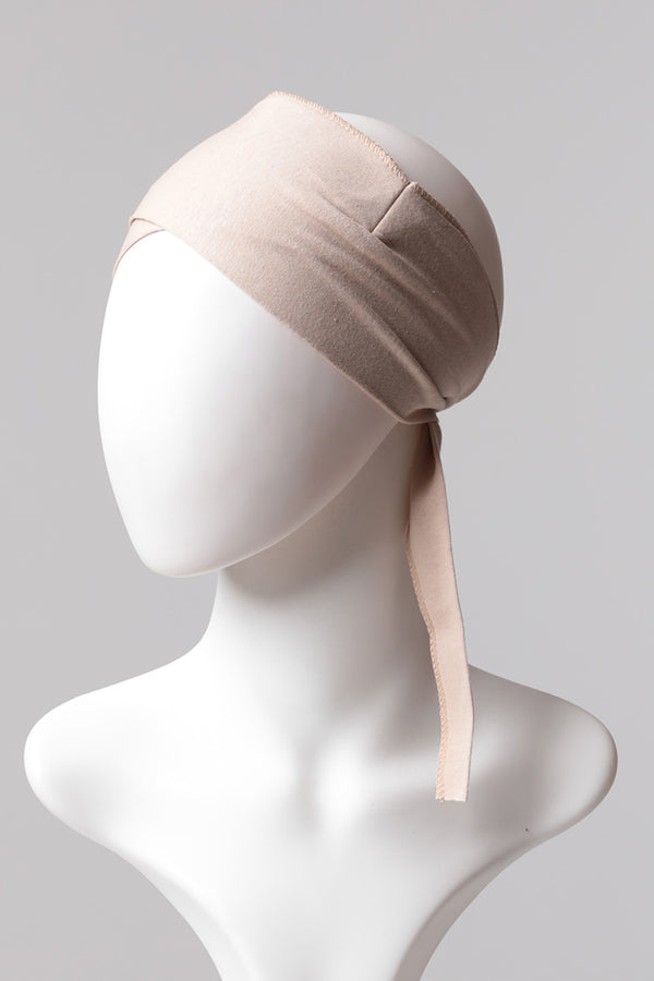 Çapraz Bandana Bone - Vizon