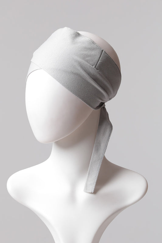 Çapraz Bandana Bone - Gri