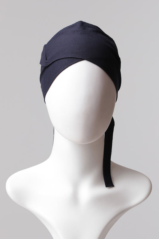 Çapraz Bandana Bone - Lacivert