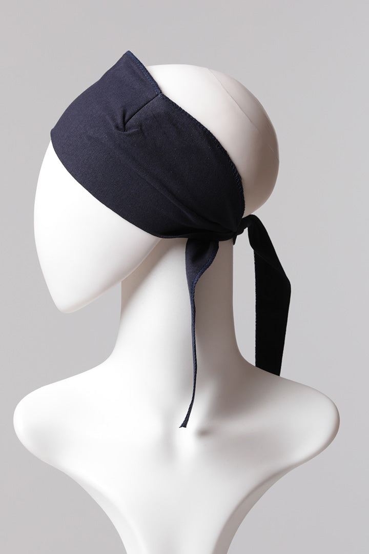 Çapraz Bandana Bone - Lacivert