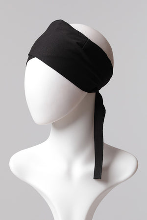 Çapraz Bandana Bone - Siyah