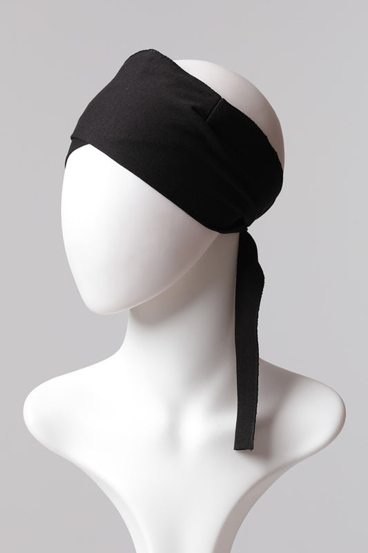 Çapraz Bandana Bone - Siyah