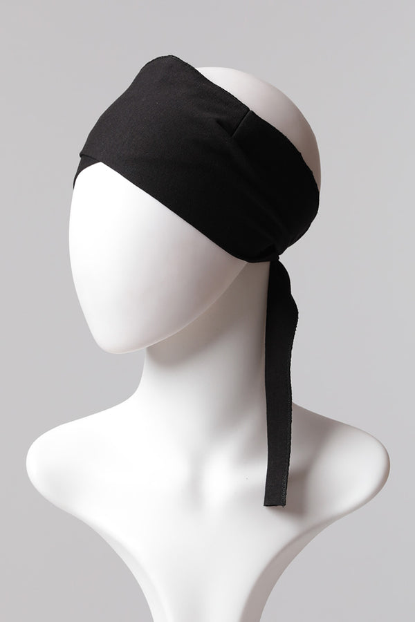 Çapraz Bandana Bone - Siyah