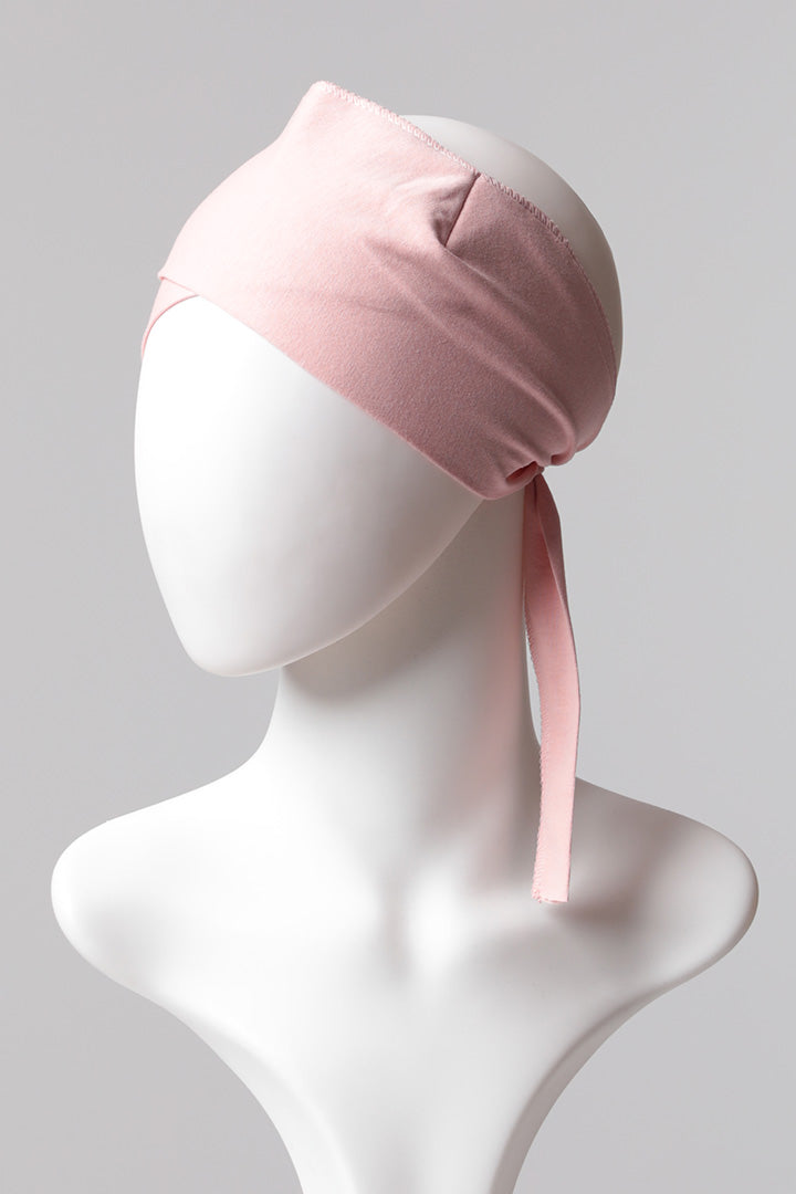 Çapraz Bandana Bone - Pudra