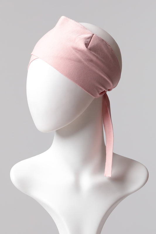 Çapraz Bandana Bone - Pudra