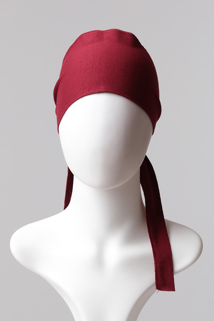 Düz Bandana Bone - Bordo