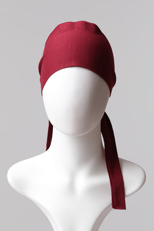 Düz Bandana Bone - Bordo