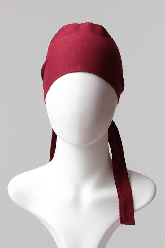 Düz Bandana Bone - Bordo