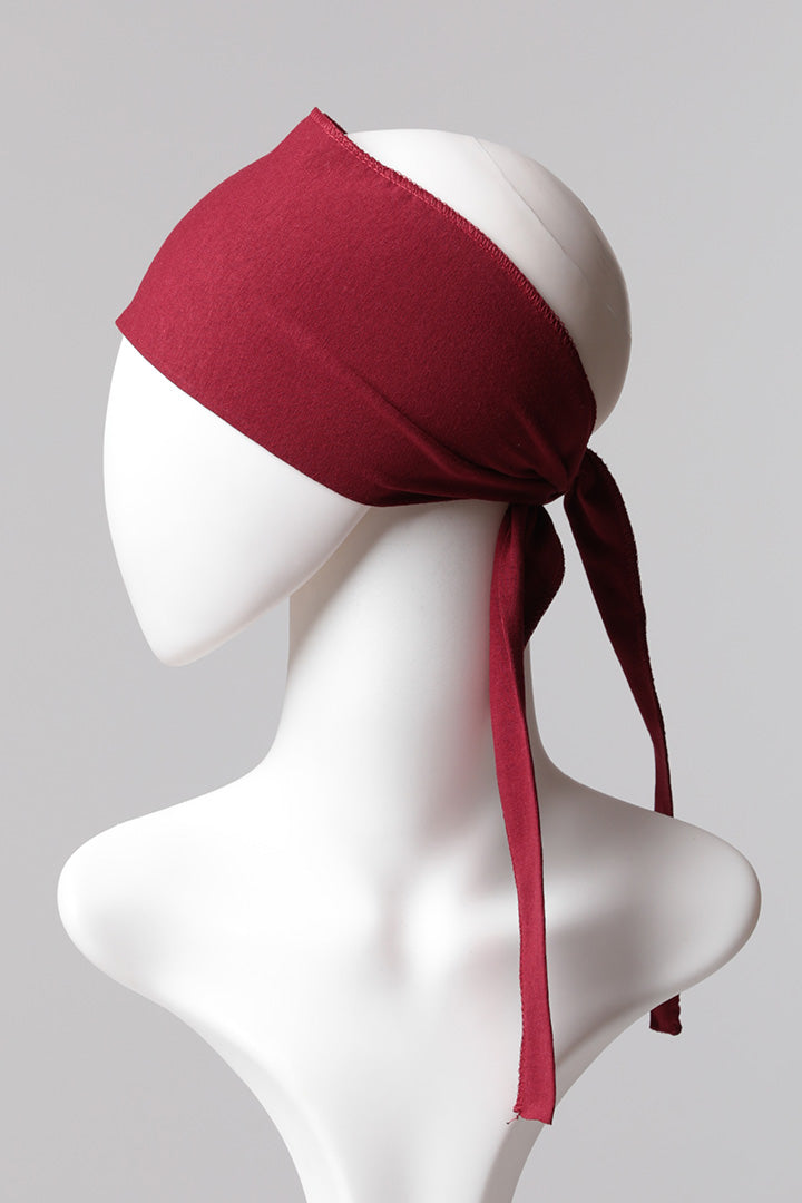 Düz Bandana Bone - Bordo