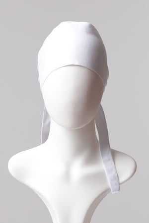 Düz Bandana Bone - Beyaz