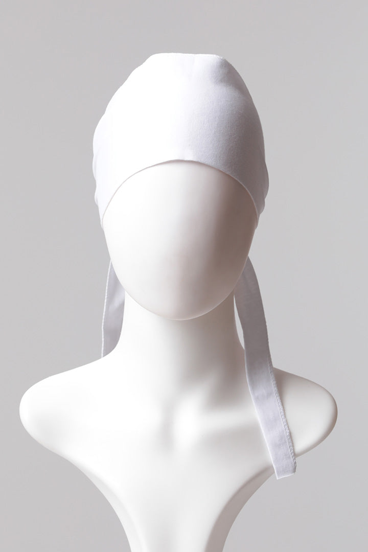 Düz Bandana Bone - Beyaz