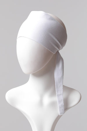 Düz Bandana Bone - Beyaz