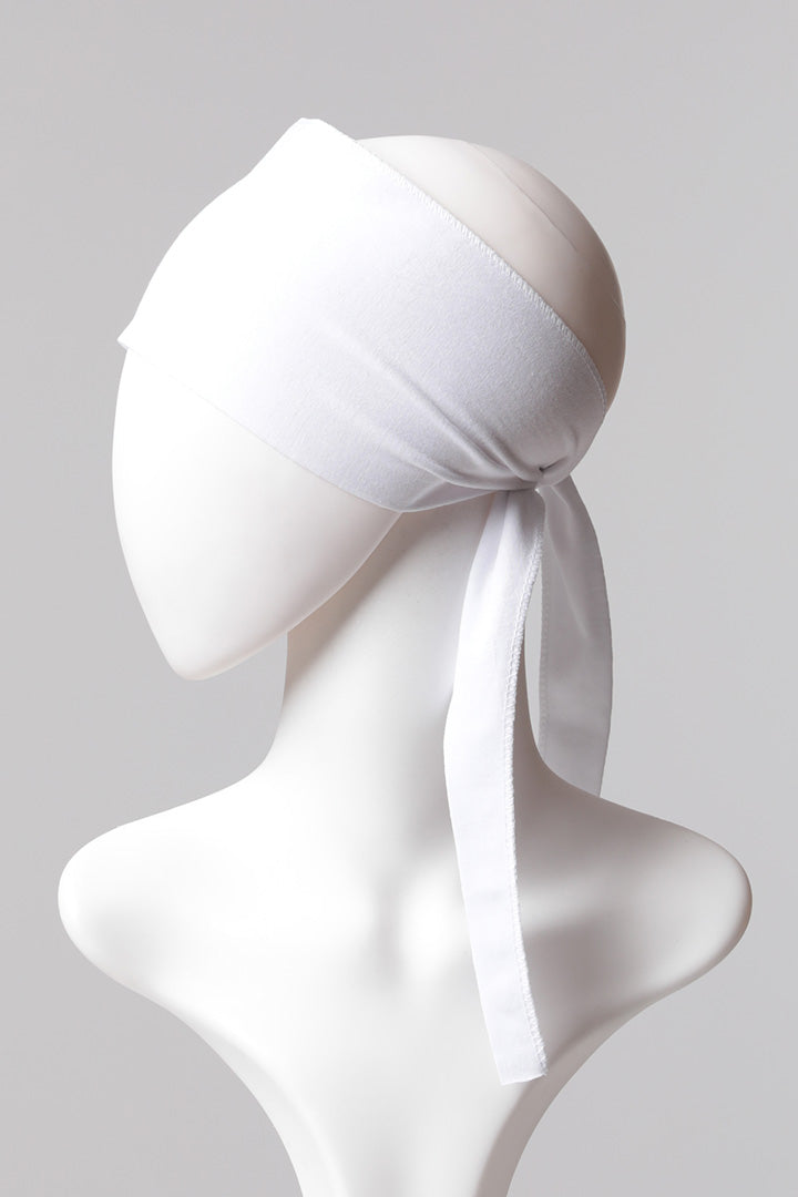 Düz Bandana Bone - Beyaz