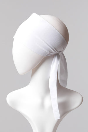 Düz Bandana Bone - Beyaz