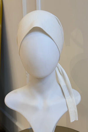 Dikişsiz Kaymayan Kaliteli Özel Üretim Bone - Ekru