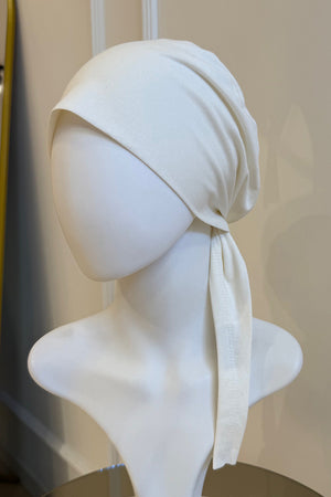 Dikişsiz Kaymayan Kaliteli Özel Üretim Bone - Ekru