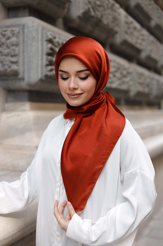 Abiye Eşarp - Kiremit