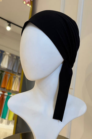 Dikişsiz Kaymayan Kaliteli Özel Üretim Bone - Siyah