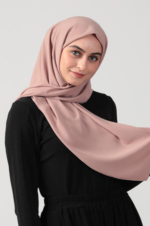 Medine İpeği Eşarp 110 x 110 cm - Vizon