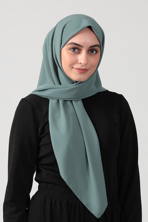 Medine İpeği Eşarp 110 x 110 cm - Çağla