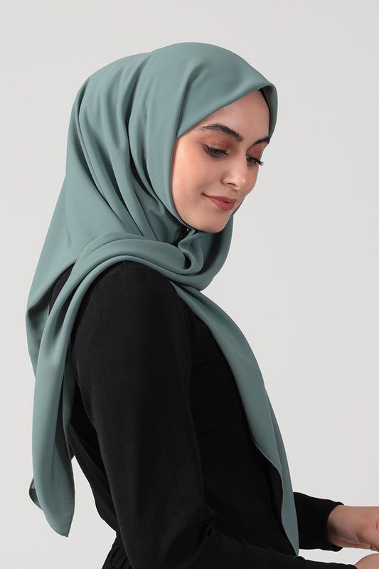 Medine İpeği Eşarp 110 x 110 cm - Çağla