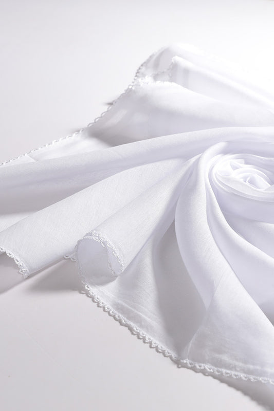 Iç Başörtü - % 100 Pamuk - Beyaz