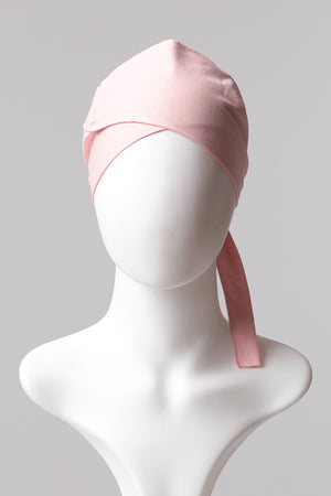 Çapraz Bandana Bone - Pudra