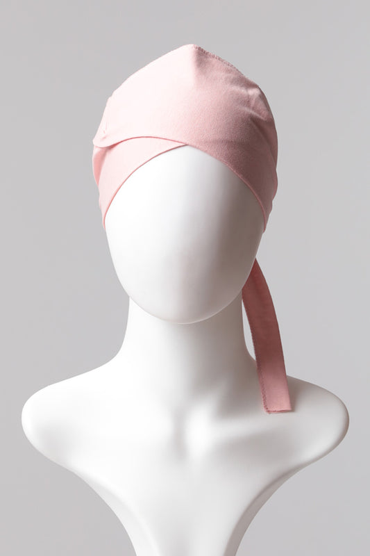 Çapraz Bandana Bone - Pudra