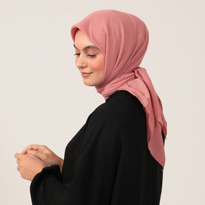 Bambu Pamuk Eşarp - Rose