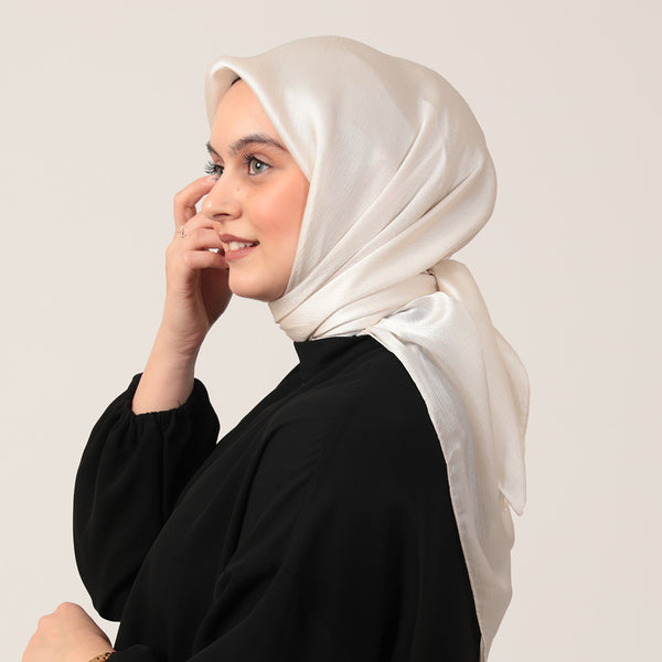 Abiye Eşarp - Krem