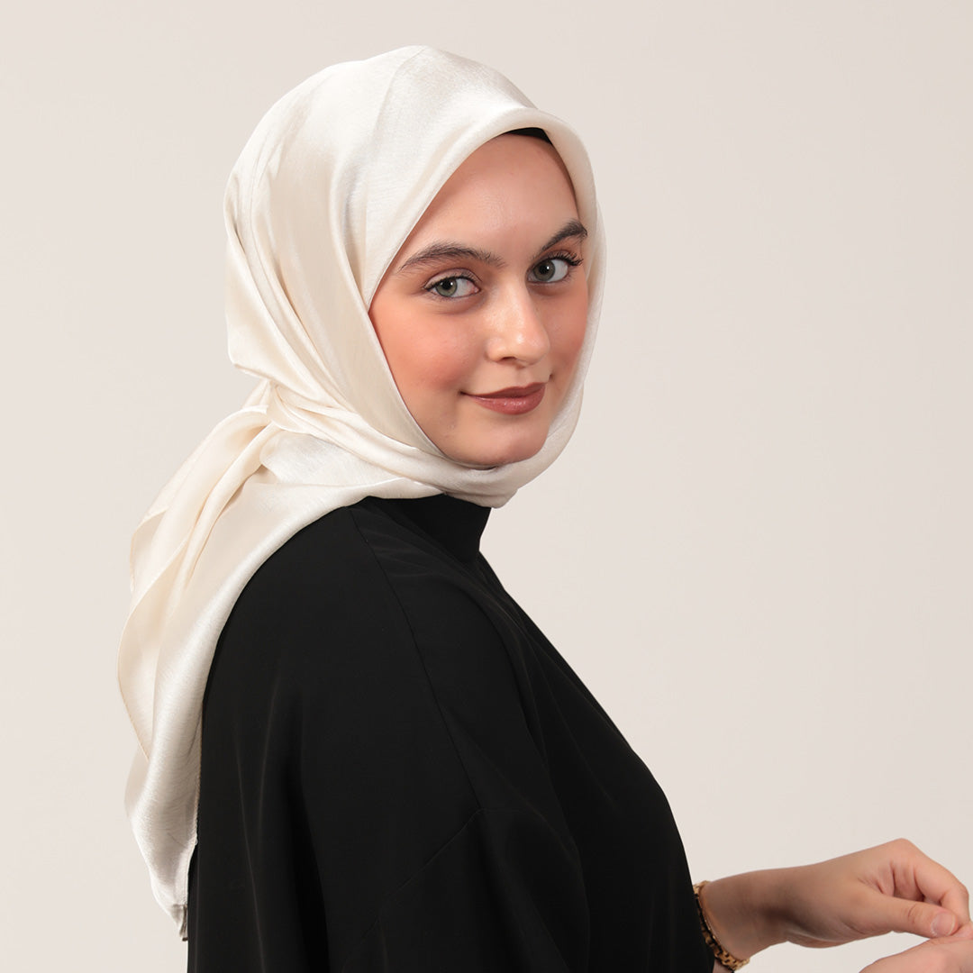Abiye Eşarp - Krem