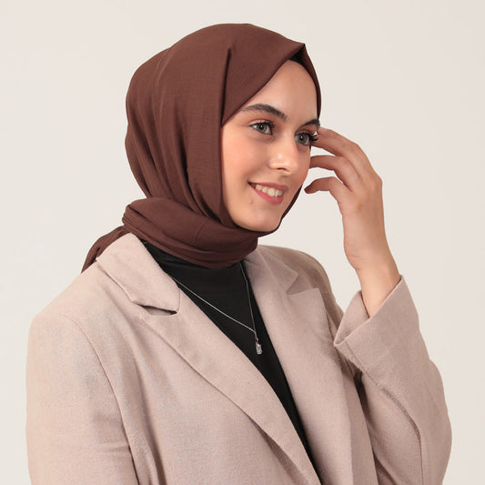 Bambu Pamuk Şal - Acı Kahve