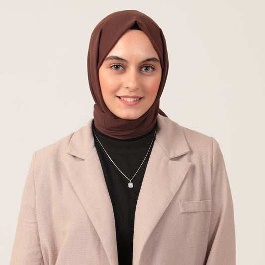 Bambu Pamuk Şal - Acı Kahve