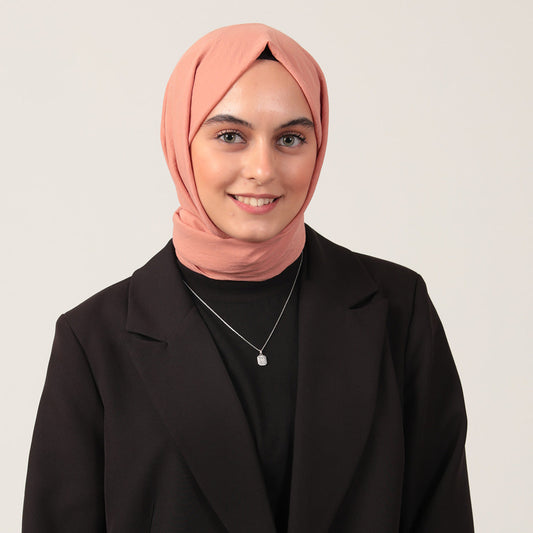 Bambu Pamuk Şal - Soğan Kabuğu