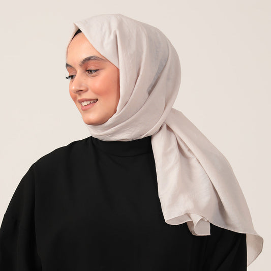 Bambu Pamuk Şal - Taş