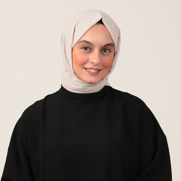 Bambu Pamuk Şal - Taş