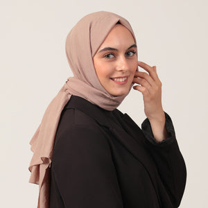 Bambu Pamuk Şal - Vizon