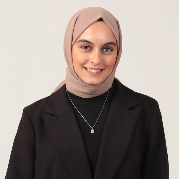 Bambu Pamuk Şal - Vizon