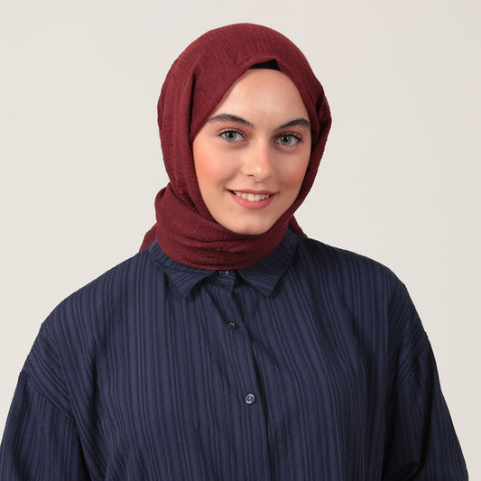 Bürümcük Şal - Bordo