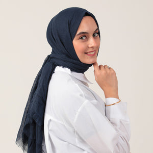 Bürümcük Şal - Lacivert