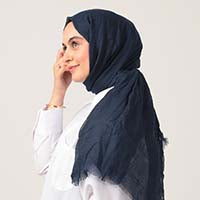 Bürümcük Şal - Lacivert