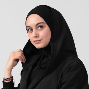 Cırtcırtlı Pratik Sandy Şal - Siyah