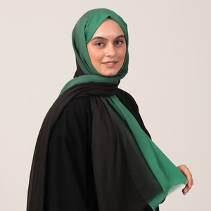 Degrade Şal - Benetton Siyah