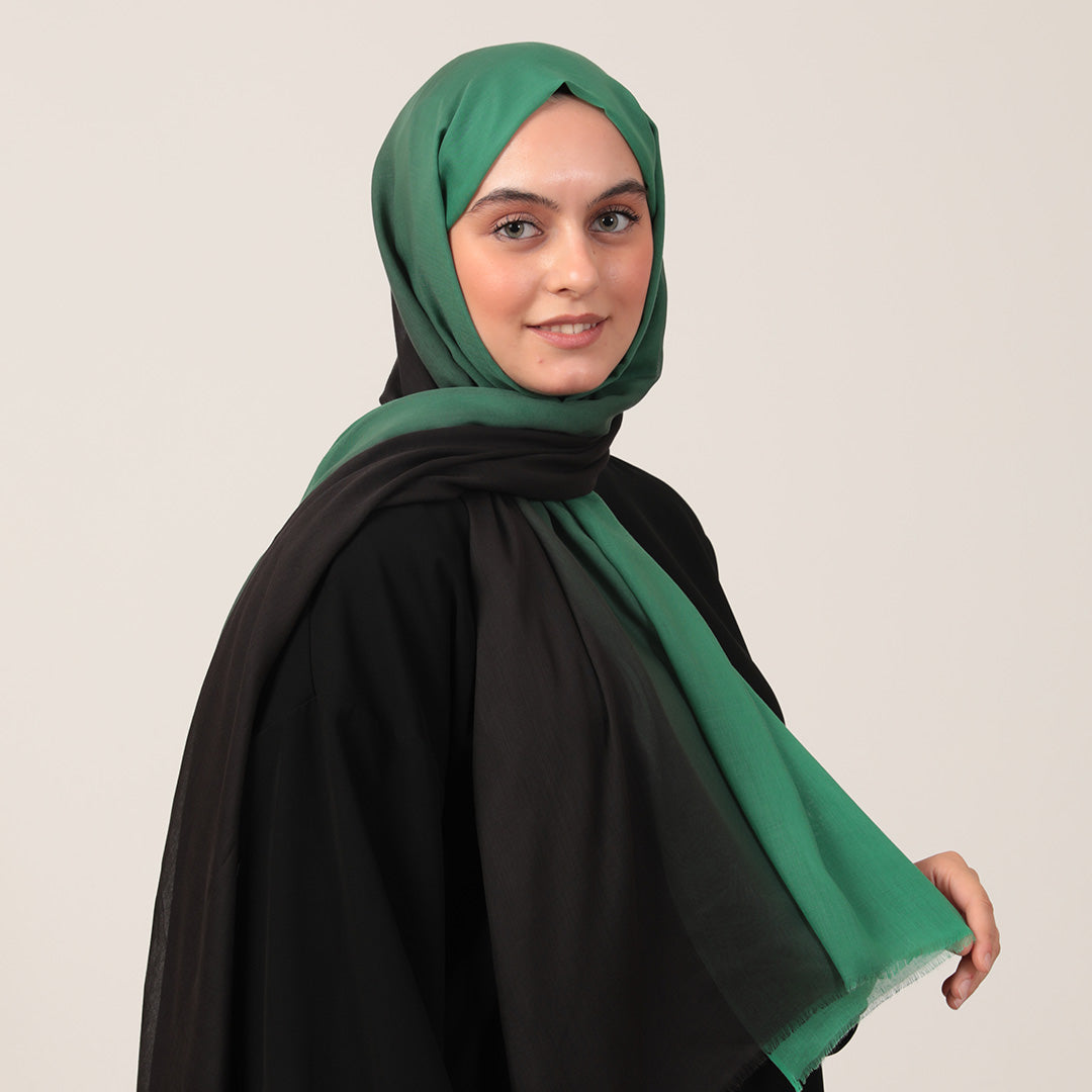 Degrade Şal - Benetton Siyah