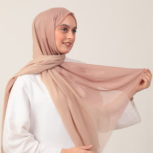 Degrade Şal - Sütlü Kahve