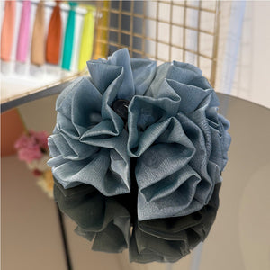 Kıskaçlı Topuz Tokası - Buz Mavisi