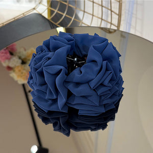 Kıskaçlı Topuz Tokası - İndigo